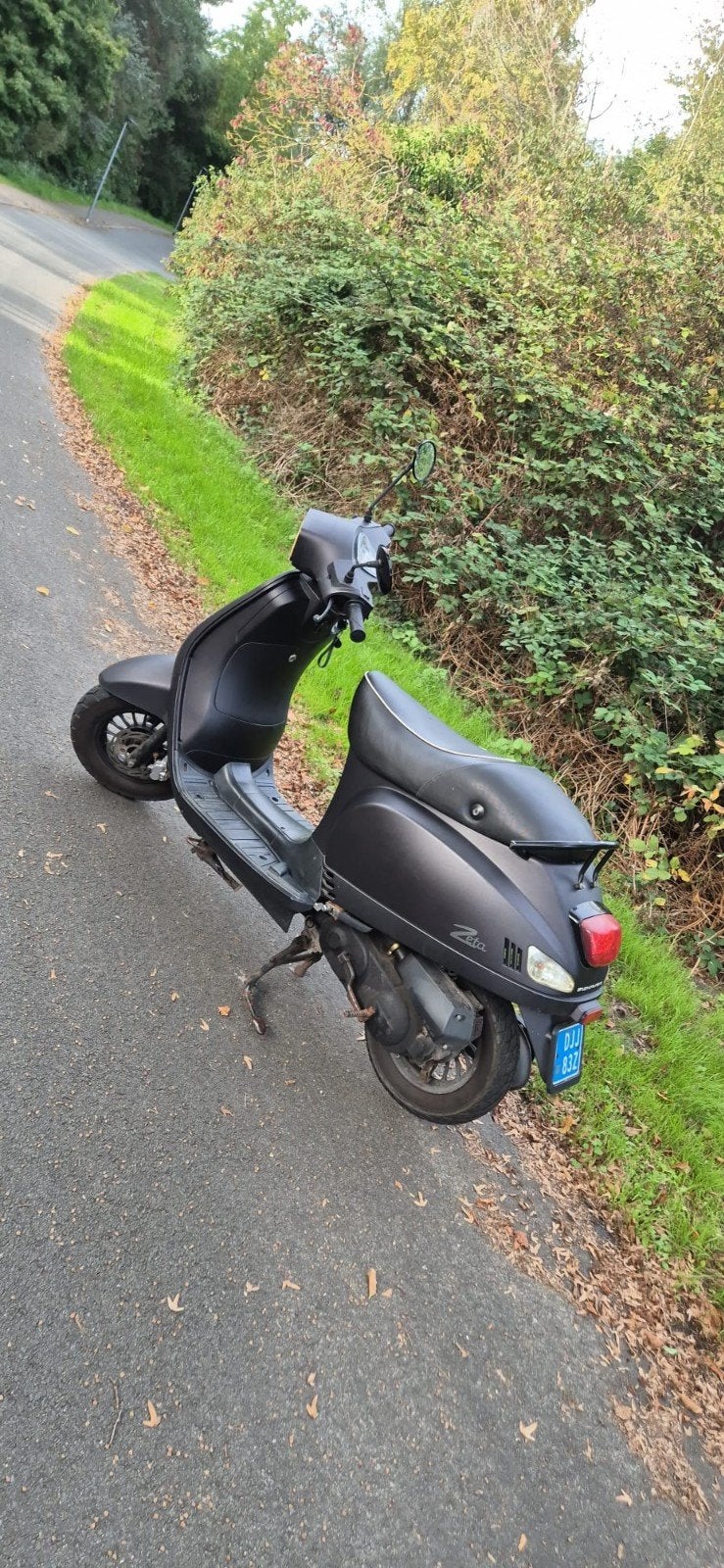Turbho RL-50 Bromfiets/Scooter - Mat Zwart, Gebruikt, Maximaal 45 km/u, Turbho, Ophalen of Verzenden