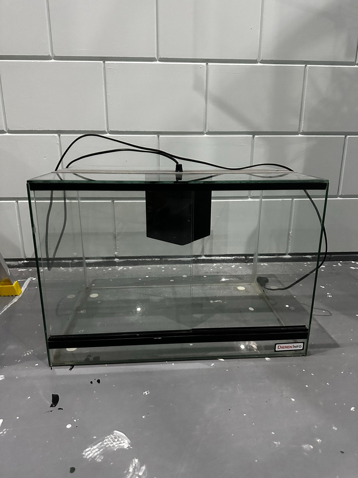 terrarium, Dieren en Toebehoren, Reptielen en Amfibieën | Toebehoren, Ophalen, Gebruikt, Terrarium of Paludarium