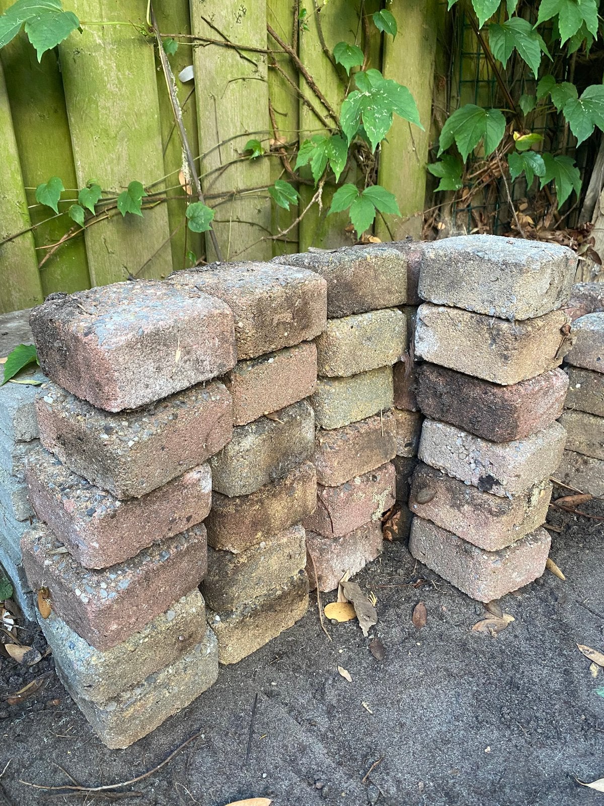 Trommelstenen, Ophalen, Gebruikt, Beton, Klinkers