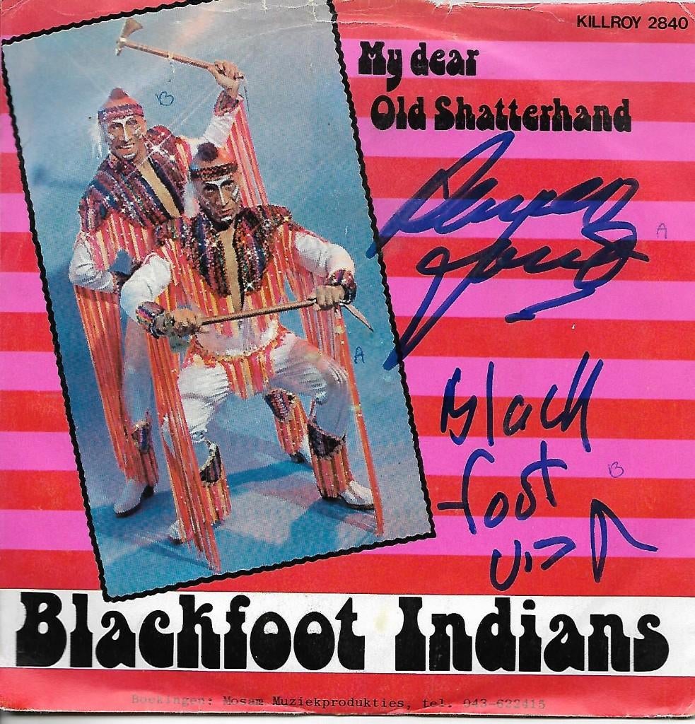 Blackfoot Indians ‎– My Dear Old Shatterhand (Killroy), Cd's en Dvd's, Vinyl Singles, Gebruikt, 7 inch, Single, Ophalen of Verzenden