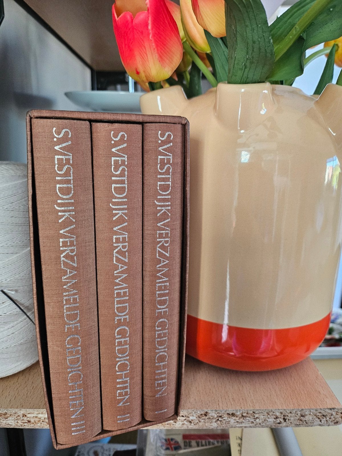 S. Vestdijk Verzamelde Gedichten I, II, III in cassette, Ophalen, Zo goed als nieuw, Simon Vestdijk