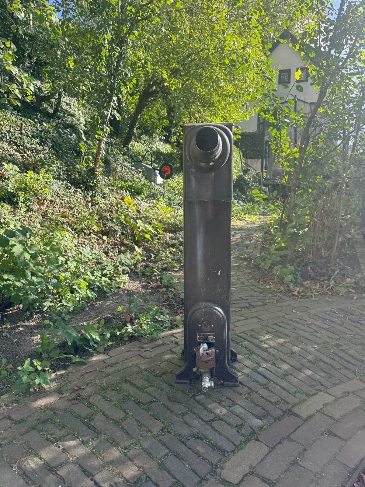 Antieke ECA Gietijzeren Gasradiator (1920-1935), Ophalen of Verzenden