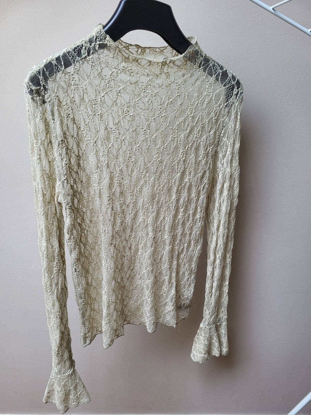 GUTS & GUSTO Kanten Top Lichtgroen dames maat S M, Guts & Gusto, Ophalen of Verzenden, Groen