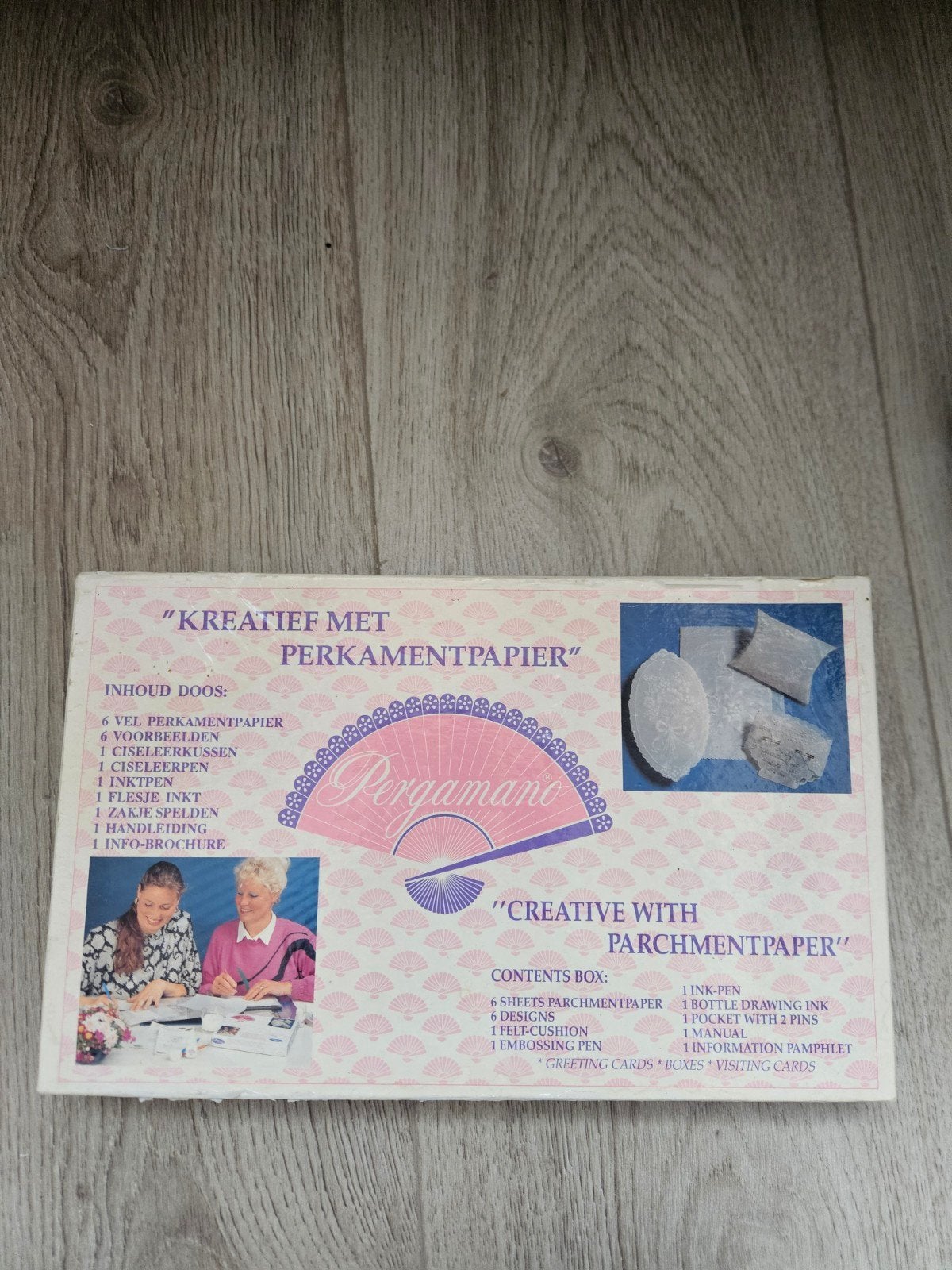 Pergamano set, Hobby en Vrije tijd, Ophalen of Verzenden, Gebruikt, Gereedschap of Toebehoren, Overige merken