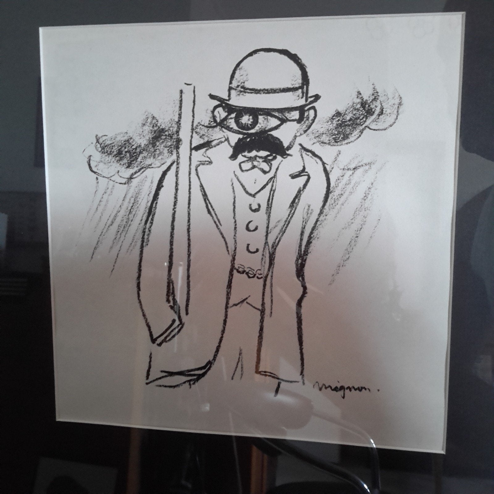 kees van dongen man met hoed, Ophalen of Verzenden