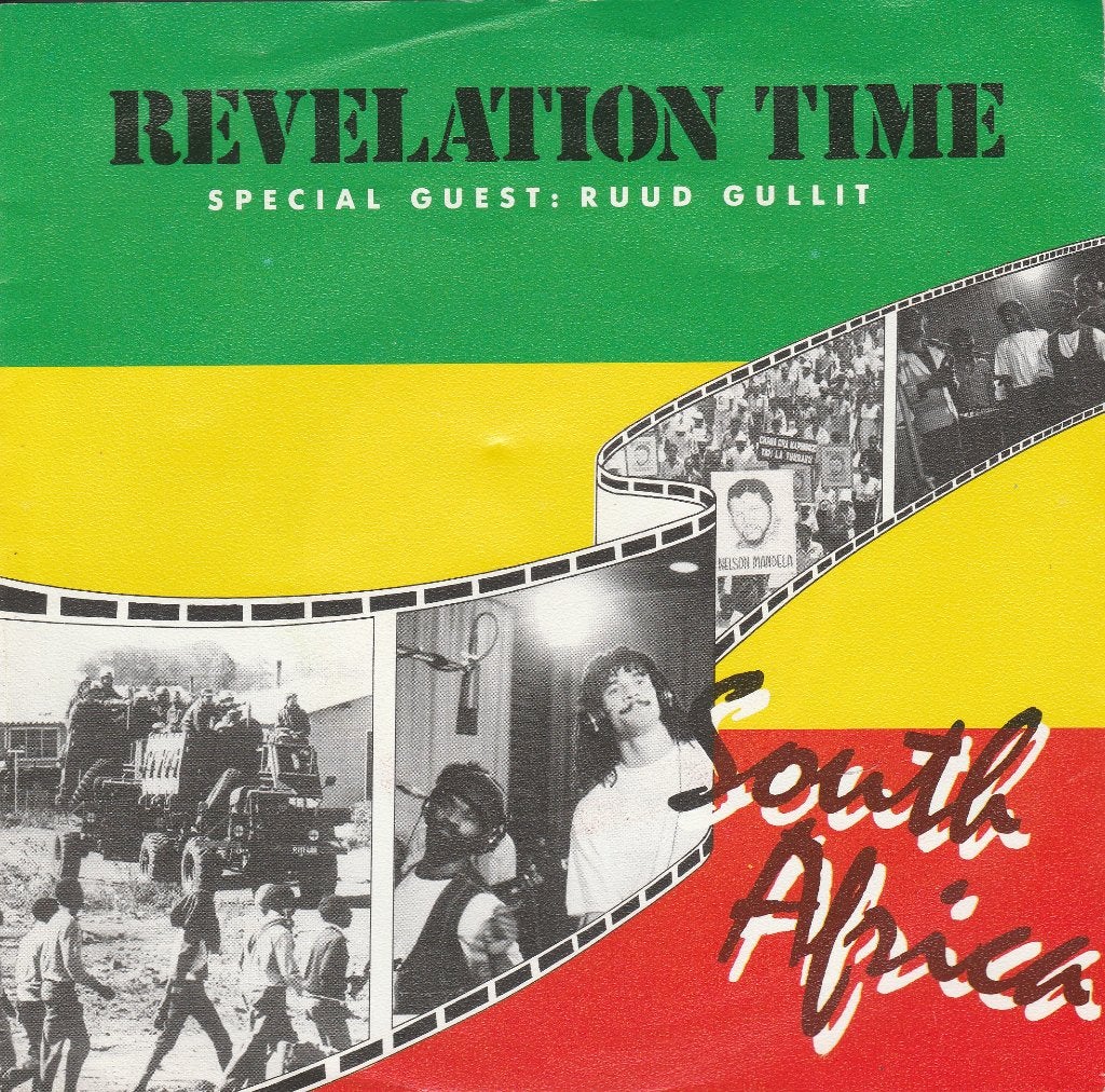 s 1332 Revelation Time Special Guest: Ruud Gullit – South, Gebruikt, Fotohoes, Overige genres, 7 inch