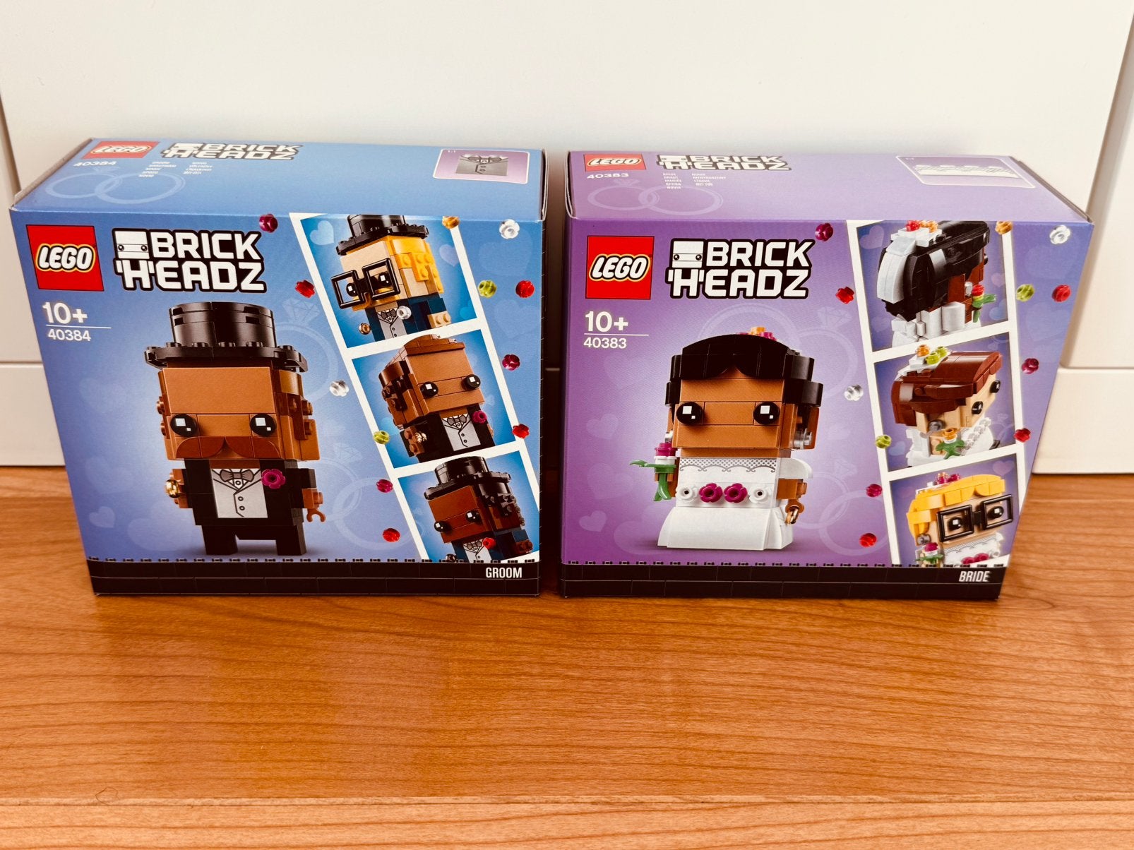 Trouwen: Lego huwelijk Bruid & bruidegom (nieuw), Ophalen, BrickHeadz, Lego, Nieuw