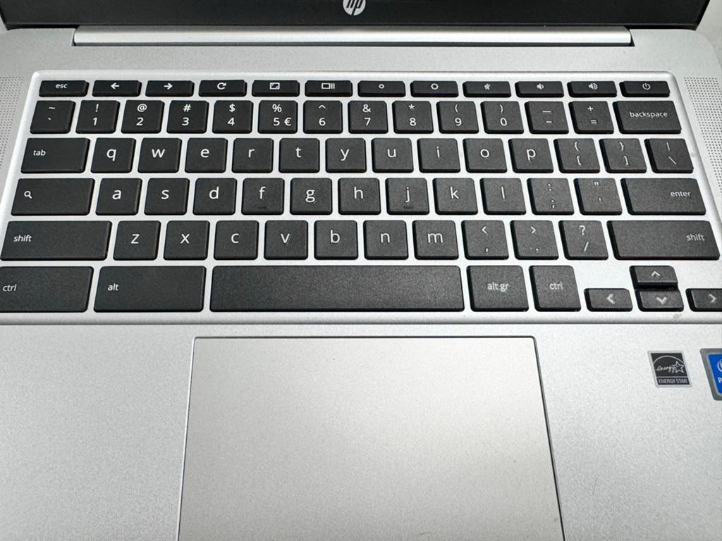 322563 HP Chromebook 14a-na0750nd - Intel Pentium Silver, 14 inch, Qwerty, Ophalen of Verzenden, 32 GB of minder