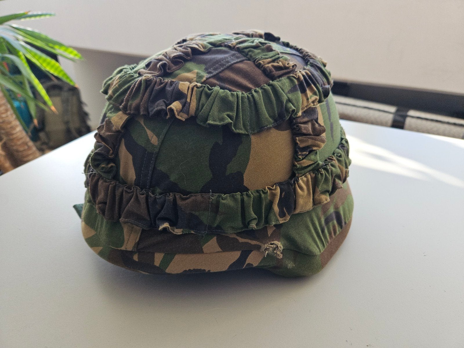 M95 ballistische gevechtshelm, Verzamelen, Militaria | Algemeen, Ophalen of Verzenden, Landmacht, Nederland, Kleding of Schoenen