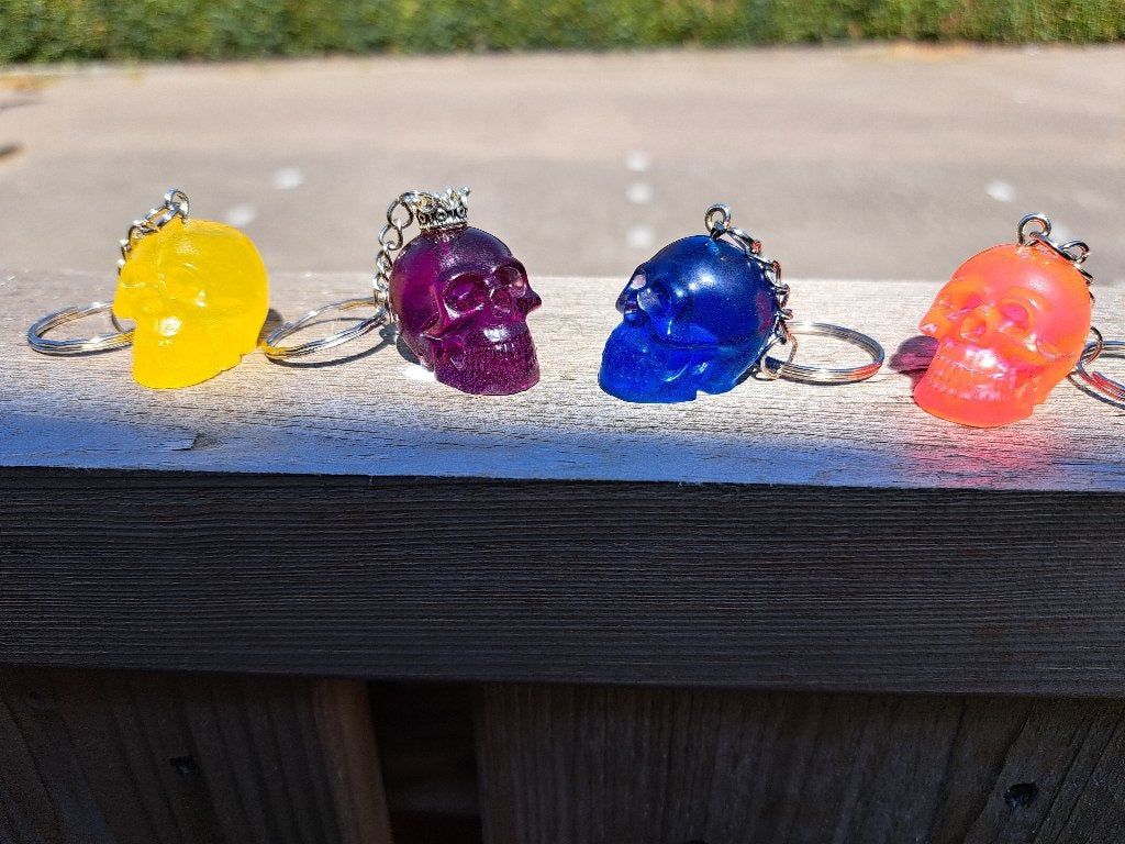 sleutelhanger doodshoofd / skull, Verzamelen, Sleutelhangers, Verzenden, Nieuw, Overige typen