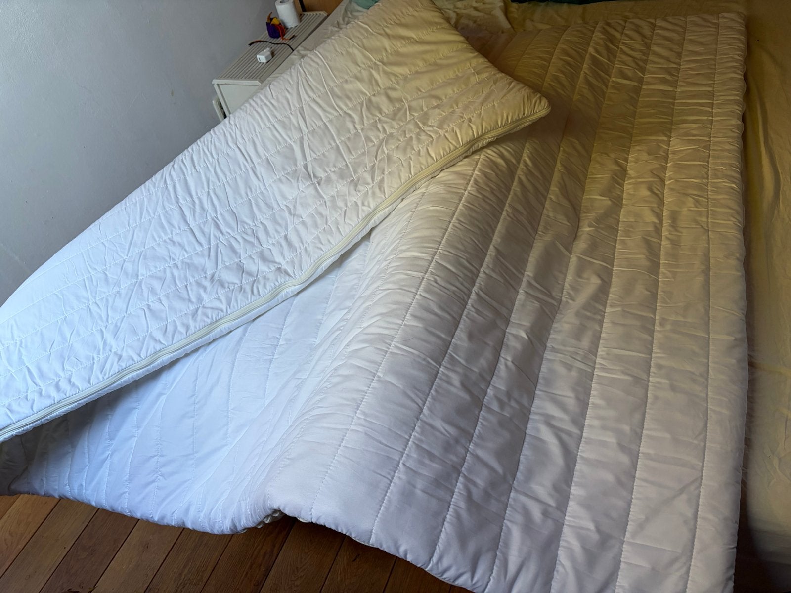 Nieuwe topper voor camper of bed 260 breed, Ophalen, Nieuw, Matras