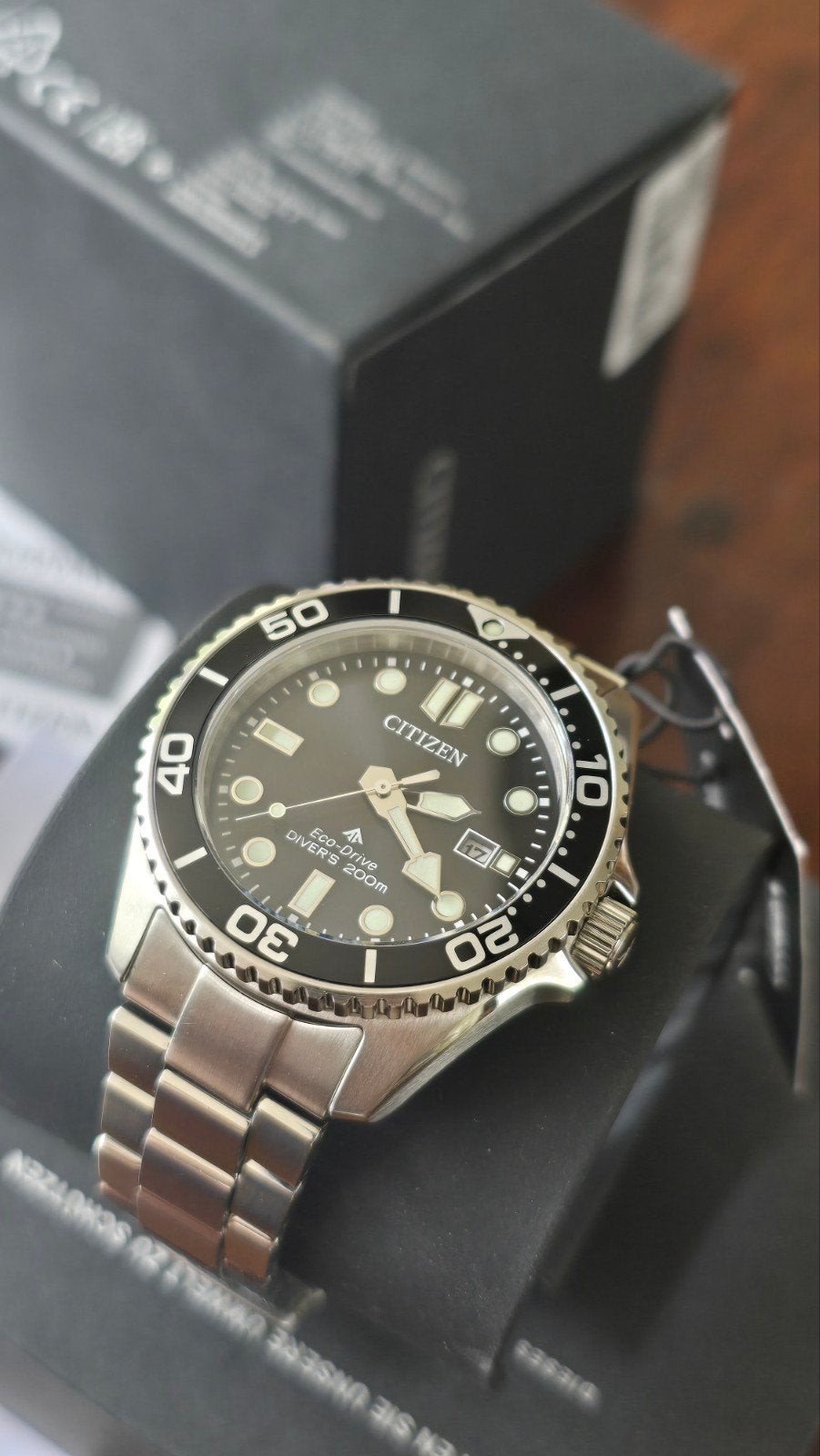 Citizen Promaster Eco Drive BN0261-51E, Ophalen, Staal, Staal, Nieuw