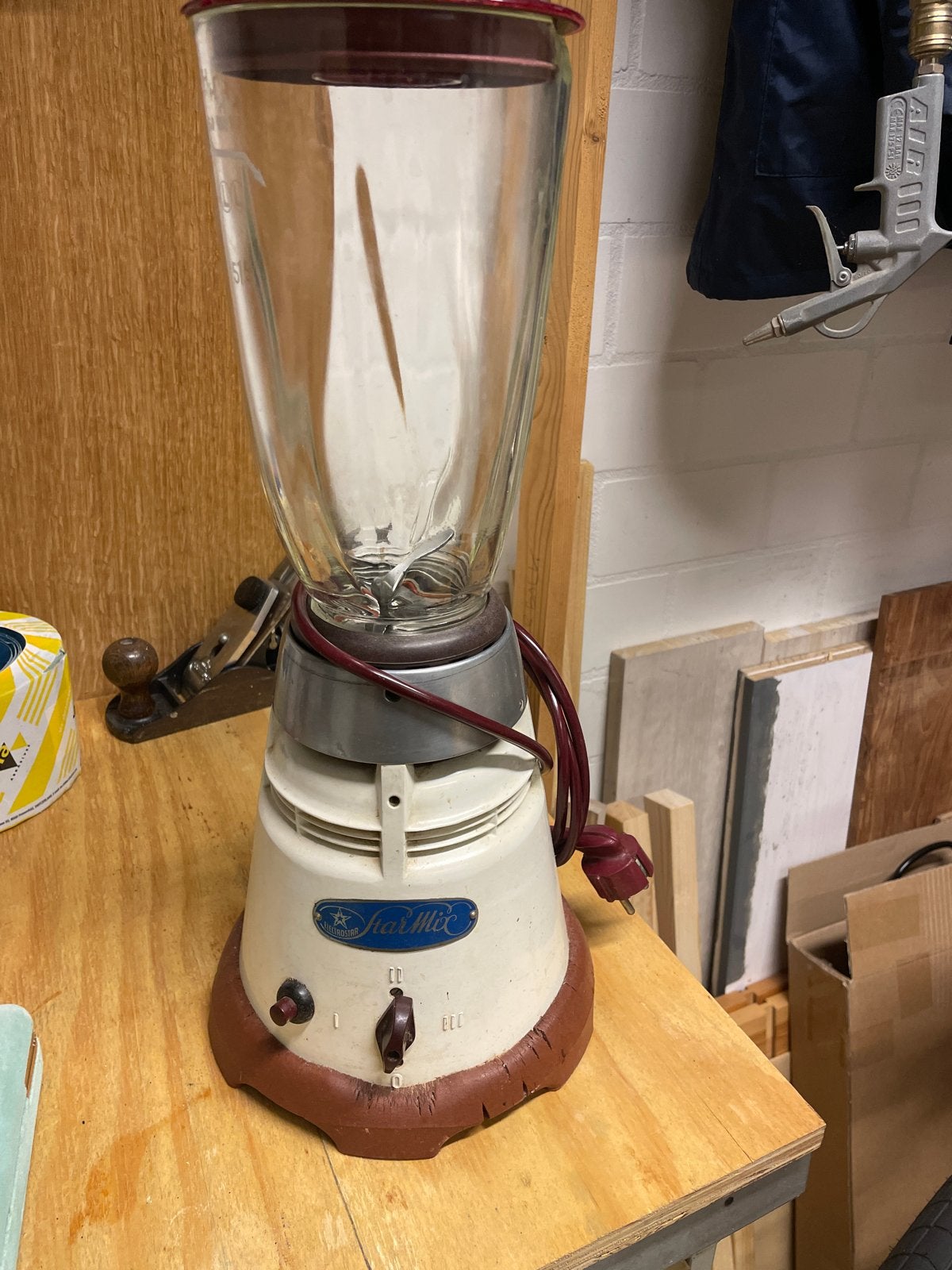 Vintage Electrostar StarMix Blender - Werkend, Ophalen of Verzenden, Gebruikt, Blender
