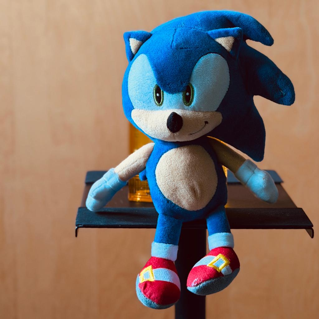 Sonic the Hedgehog knuffel / plush, Ophalen of Verzenden, Zo goed als nieuw, Overige typen