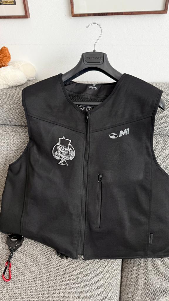 Motoairbag M1 XL/2XL Airbagvest - Nooit gevallen, compleet!, Ophalen, Tweedehands, Heren, Overige typen