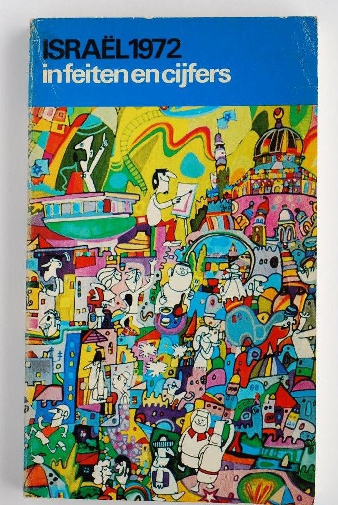 Israël 1972: In feiten en cijfers - Vintage Boek jaren 70, 20e eeuw of later, Verzenden, Zo goed als nieuw, Azië