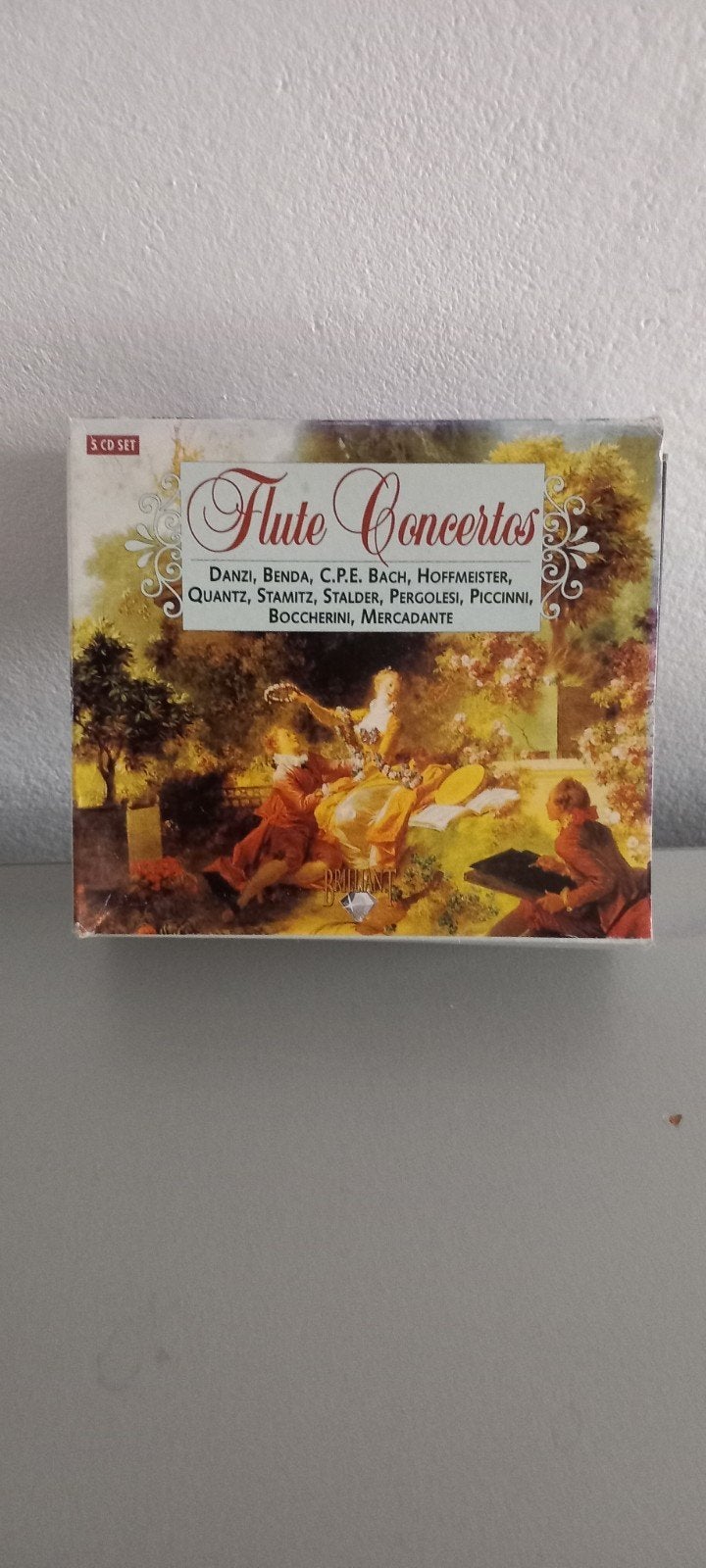 Flute Concertos - 4 CD Set (Klassiek), Boxset, Overige componisten, Soloconcert, Ophalen of Verzenden