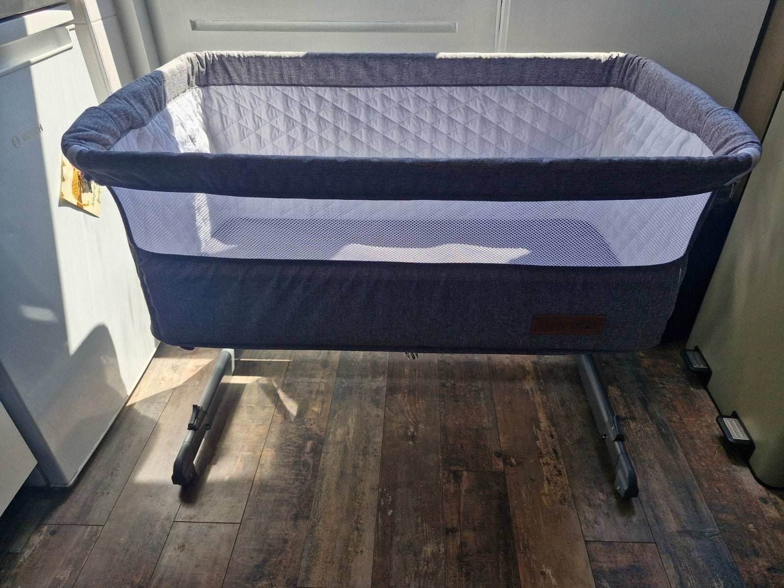 Co-sleeper, Ophalen, Wieg