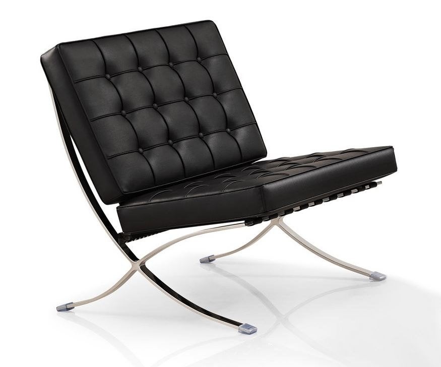 Barcelona Chair, 2 stuks beschikbaar,  mooi als setje, Ophalen, Nieuw, 75 tot 100 cm, Metaal