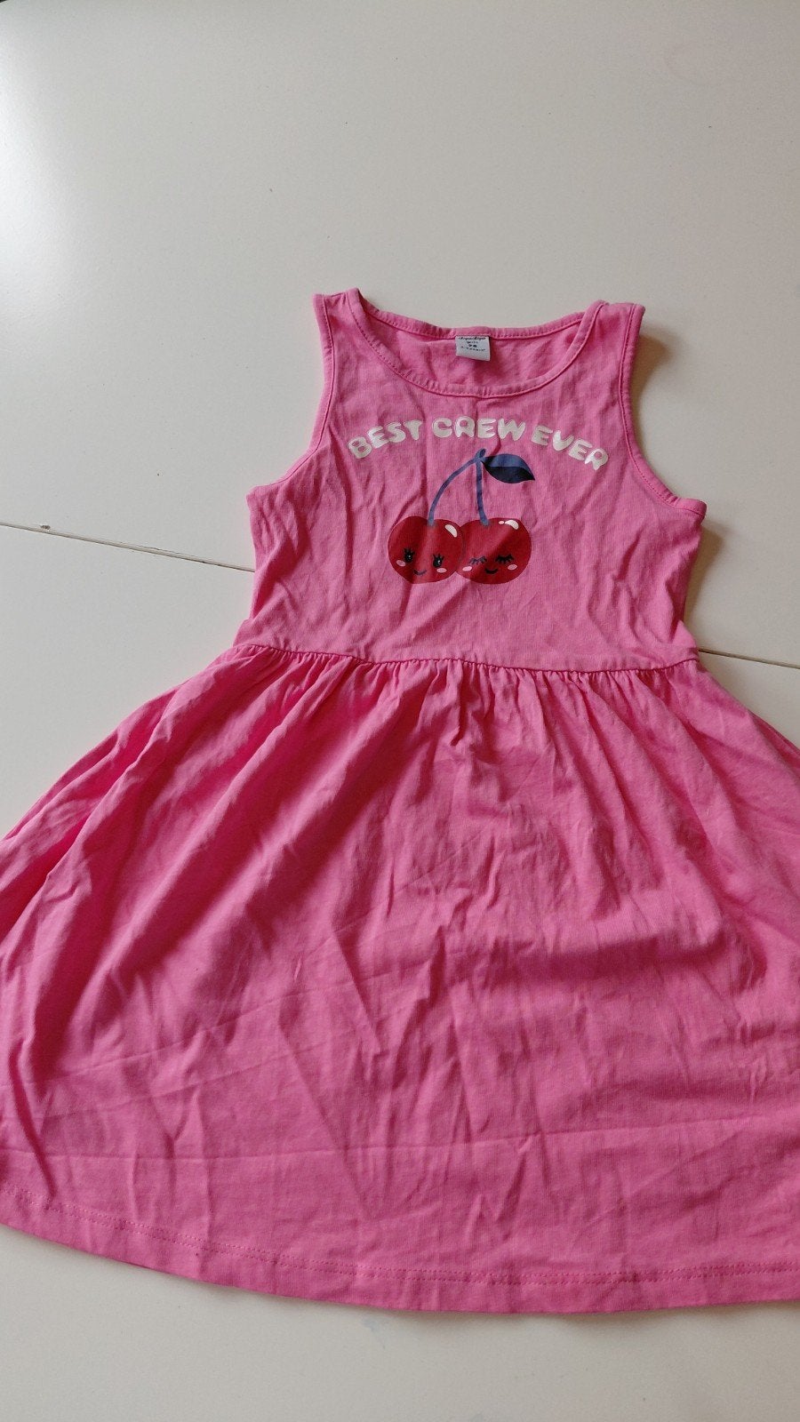 roze jurk maat 98, Ophalen, Zo goed als nieuw, Meisje, Jurk of Rok