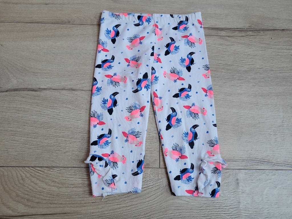 PALOMINO witte legging met print en ruches maat 104 ~ IM2002, Kinderen en Baby's, Kinderkleding | Maat 104, Broek, Palomino, Meisje