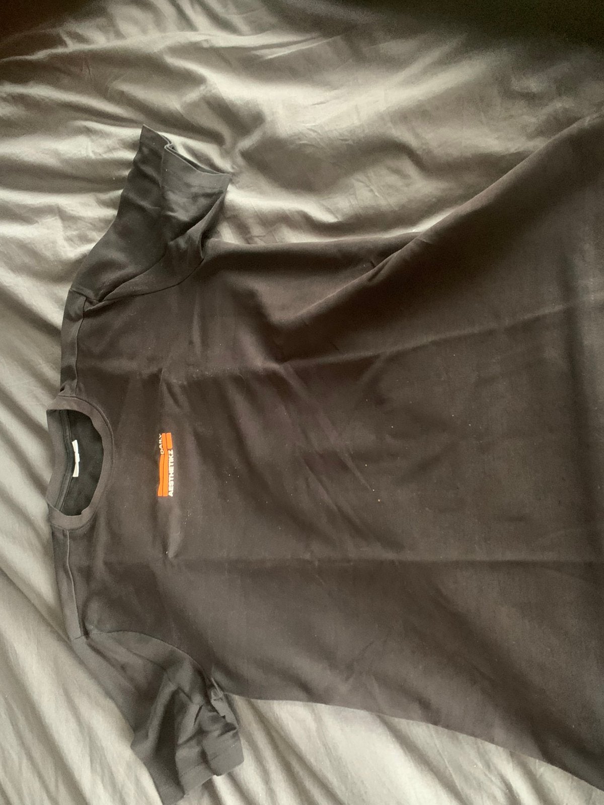 Daily aesthetikz shirt M, Ophalen of Verzenden, Gedragen, Maat 48/50 (M), Zwart