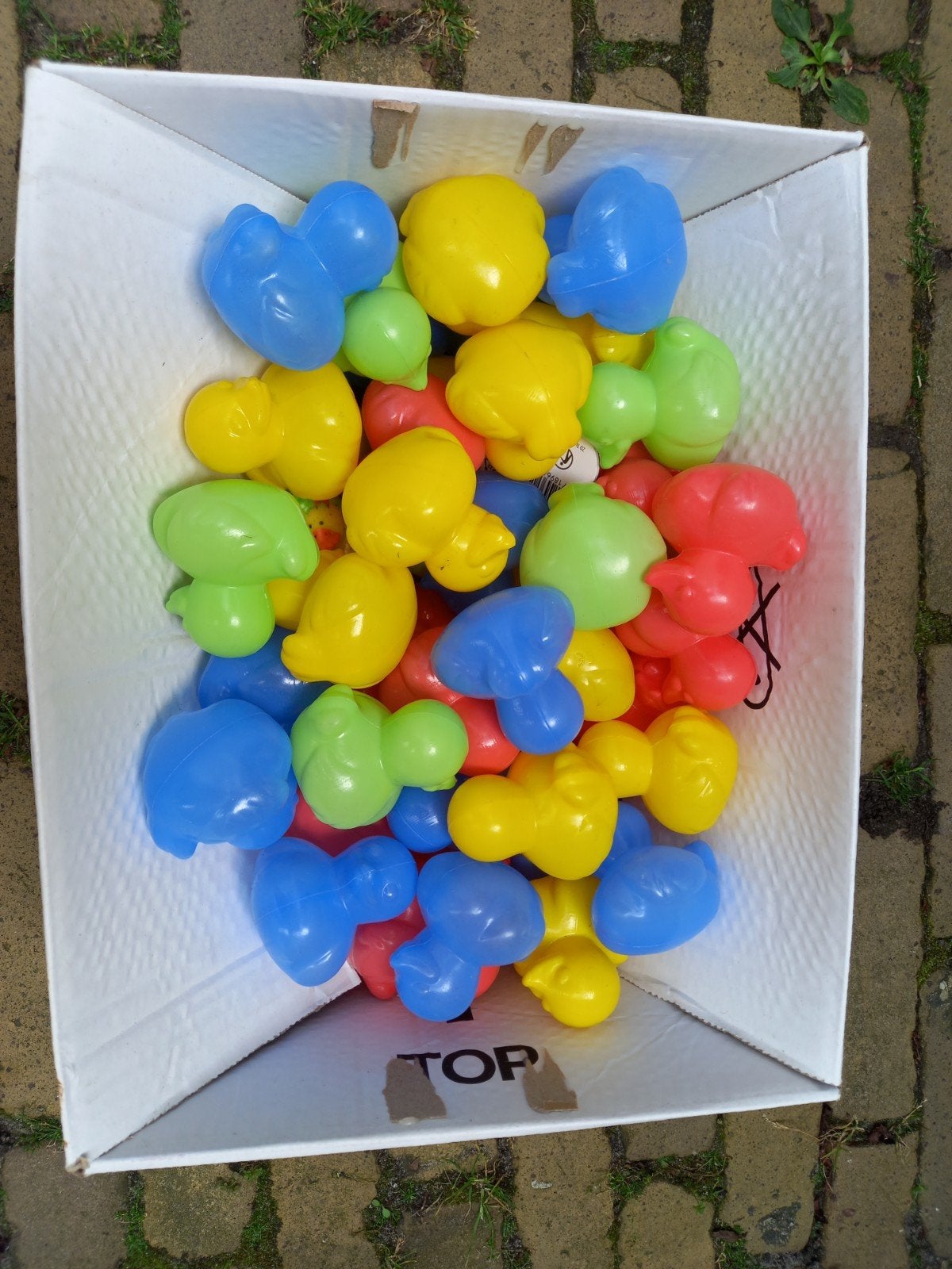 Kleurrijke plastic badeendjes voor speelplezier, Ophalen, Jongen of Meisje