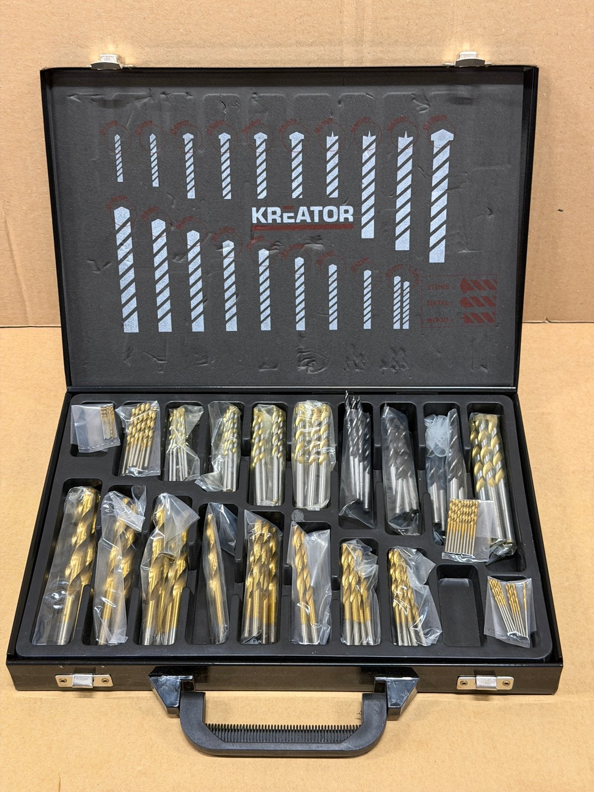 Kreator KRT012800 Professionele 120-delige Borenset, Ophalen of Verzenden, Nieuw, Overige typen