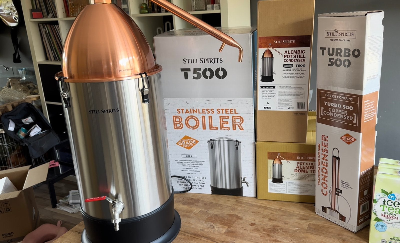 Complete Still Spirits T500 distilleerset – ongebruikt, Ophalen, Nieuw