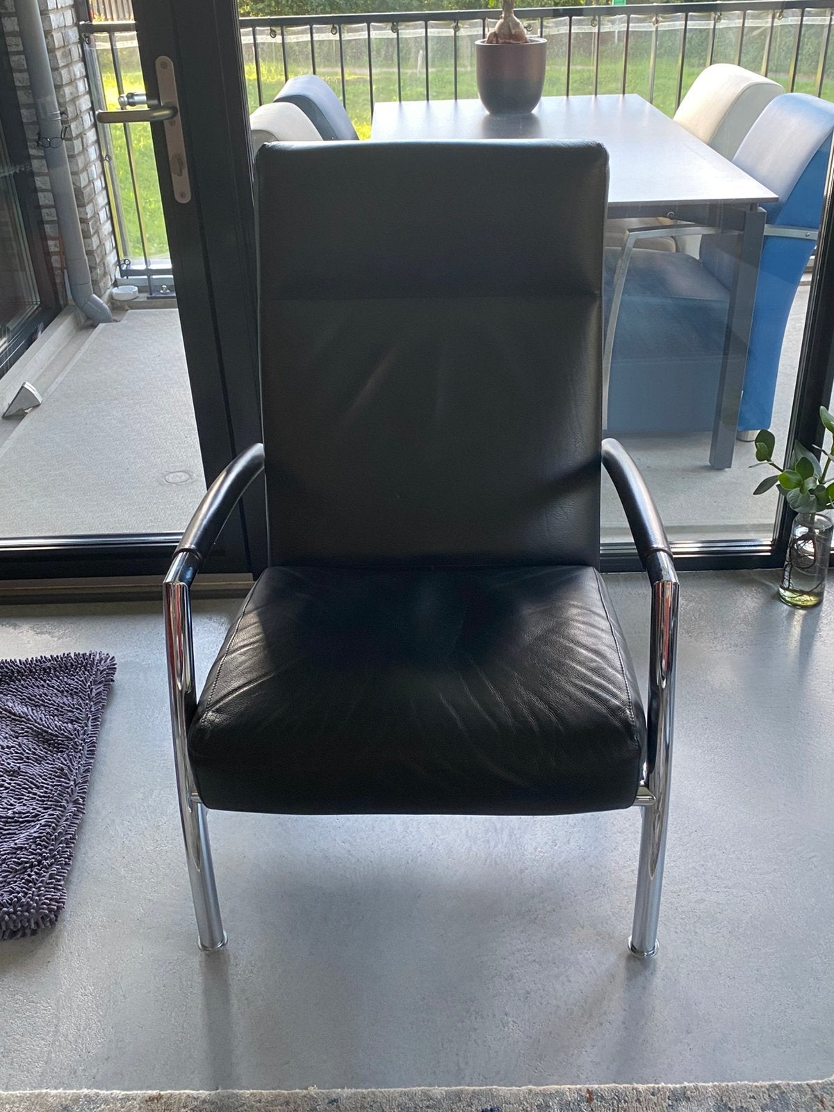 Leolux Fauteuil, Ophalen, Gebruikt, Minder dan 75 cm, Modern