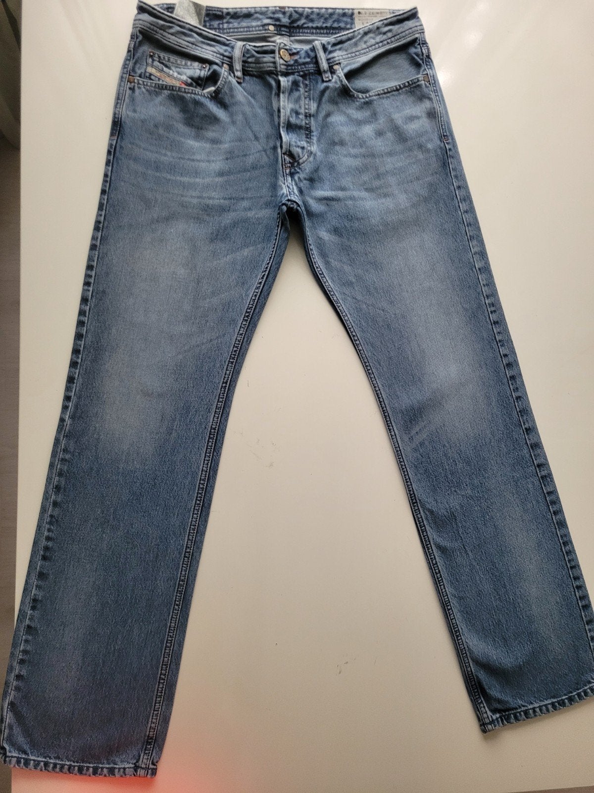 CLASSIC DIESEL LARKEE REGULAR STRAIGHT JEANS SIZE 32/30, Kleding | Heren, Diesel, Blauw, W32 (confectie 46) of kleiner, Ophalen of Verzenden