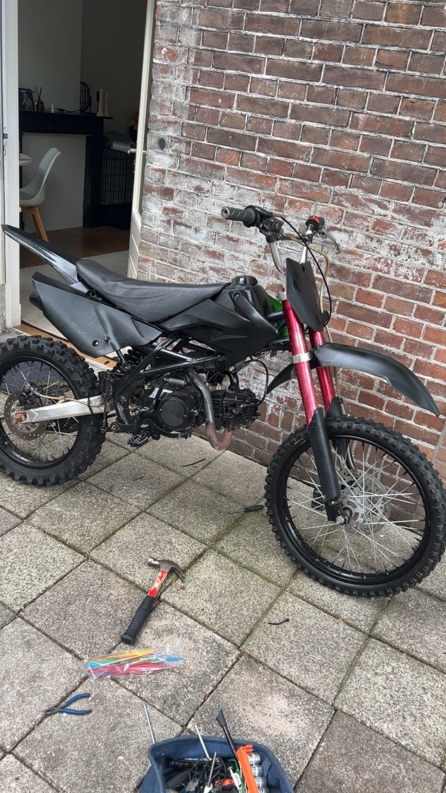 Crossmotor 125, Ophalen, Zo goed als nieuw, Overige merken