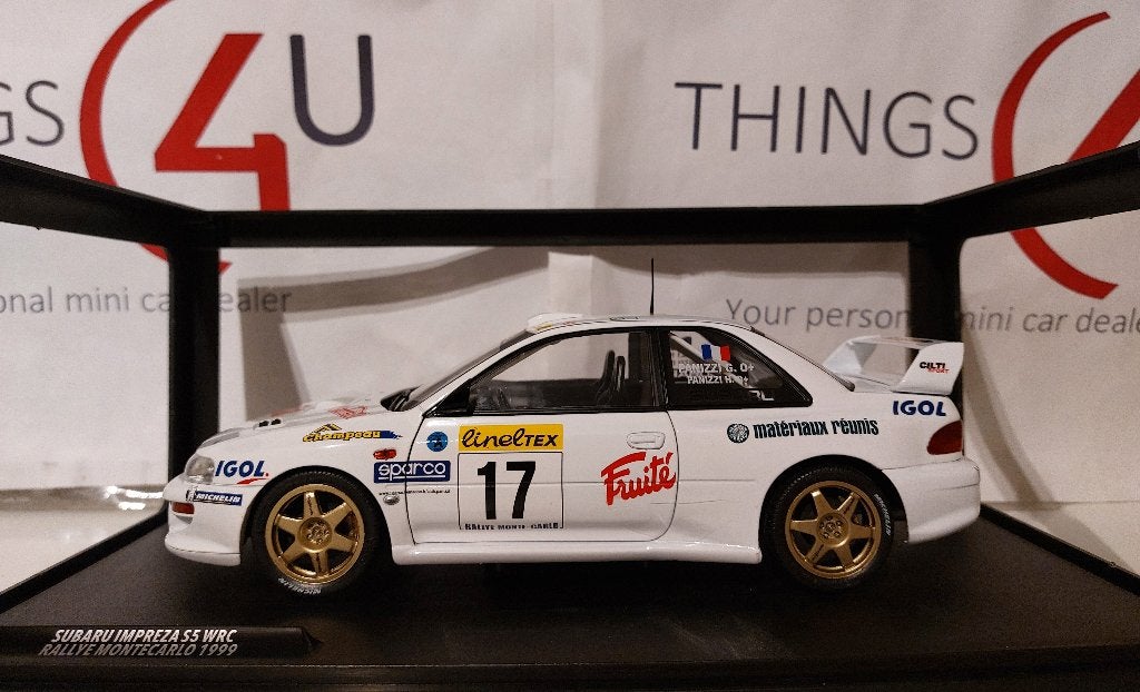 Solido 1:18 Subaru Impreza S5 WRC No.17, Rally Monte Carlo, Hobby en Vrije tijd, Modelauto's | 1:18, Ophalen of Verzenden, Nieuw