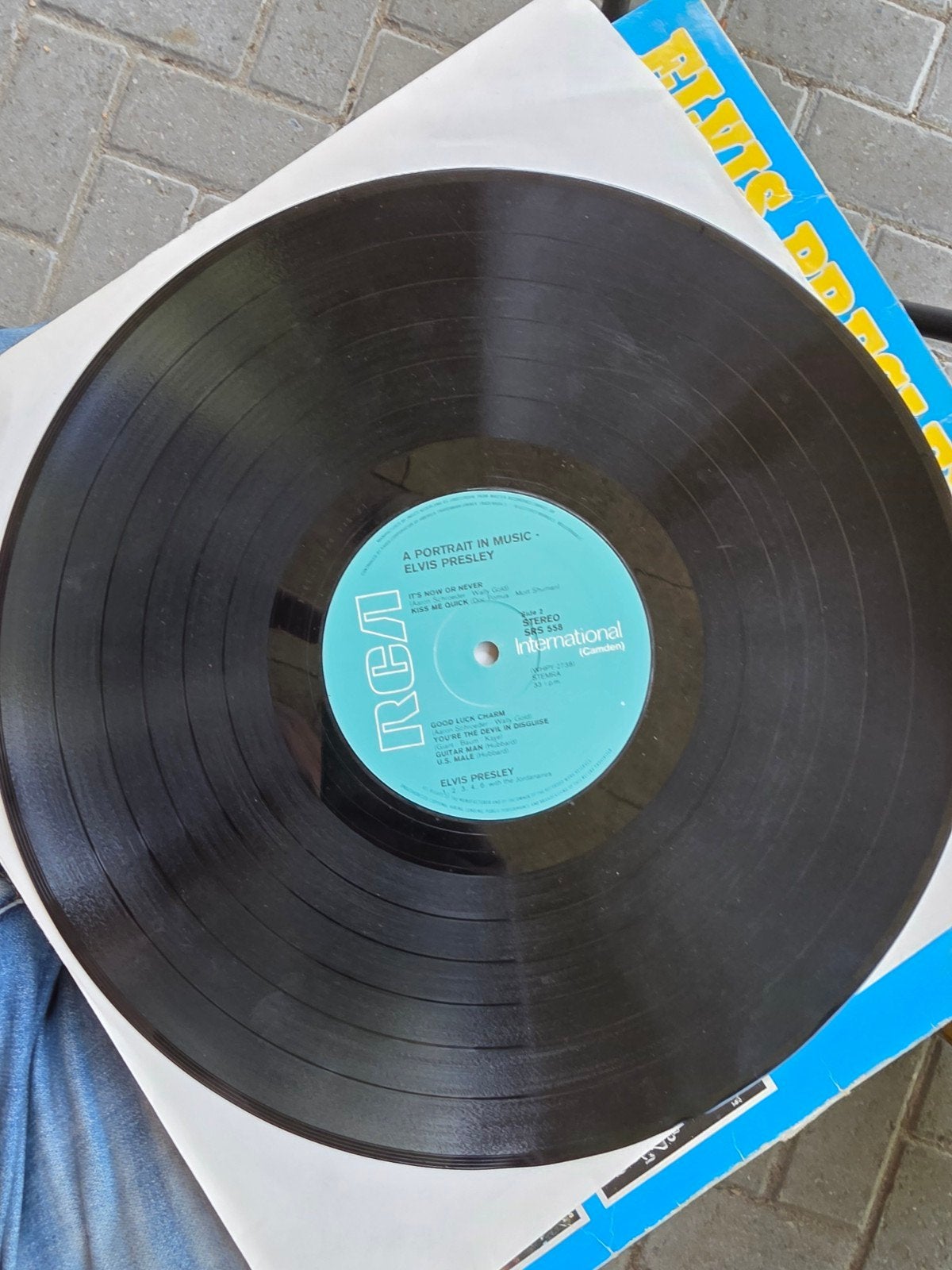 Elvis Presley - A Portrait in Music LP (RCA International), Ophalen of Verzenden, Gebruikt, 12 inch