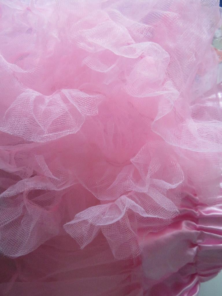 PETTICOAT 2X One Size Roze is nieuw Rood 1 avond gedragen, Maat 38/40 (M), Nieuw, Ophalen of Verzenden, Roze