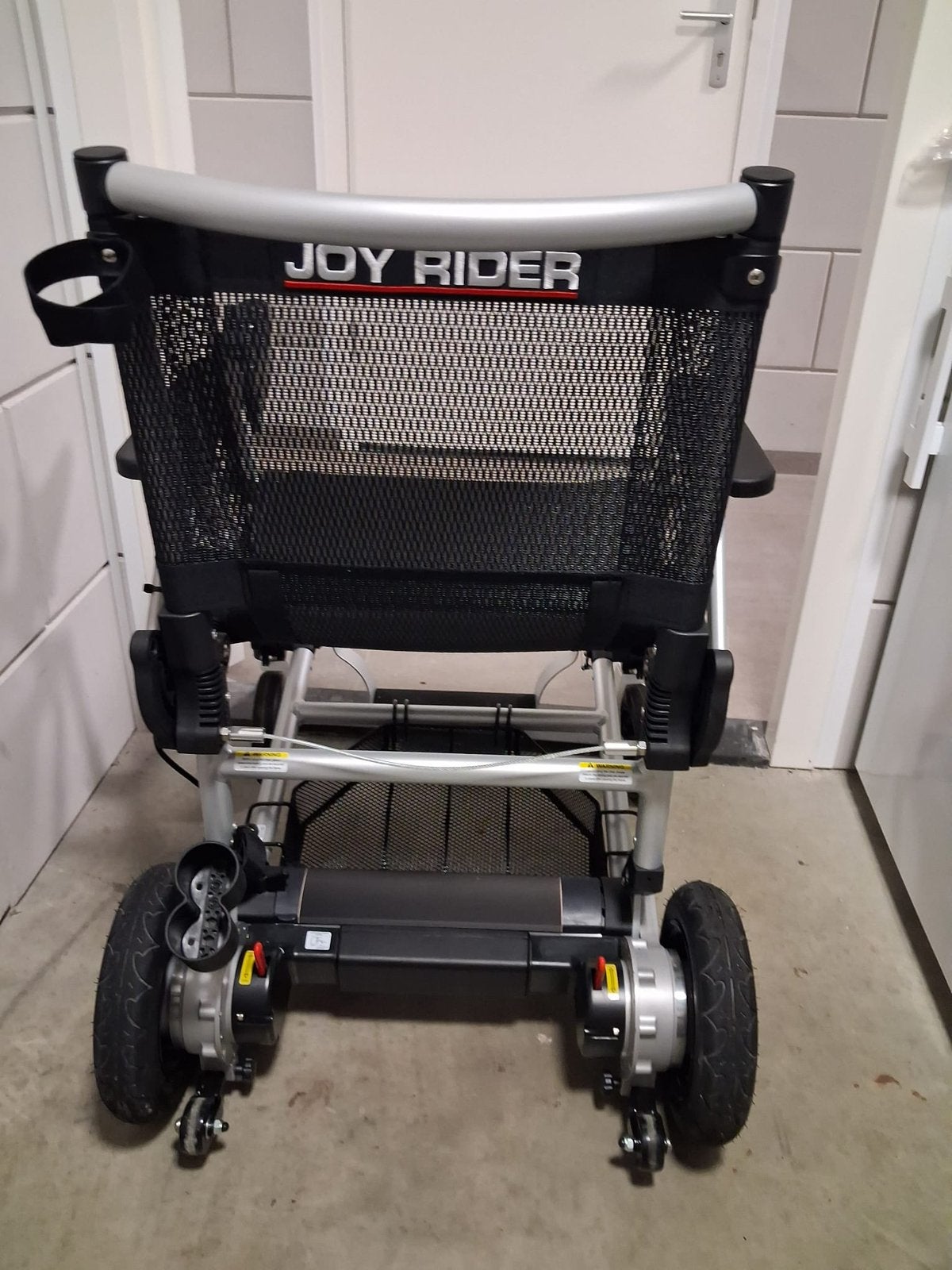 Te koop elektrische rolstoel (Joy Rider), Ophalen, Nieuw, Elektrische rolstoel