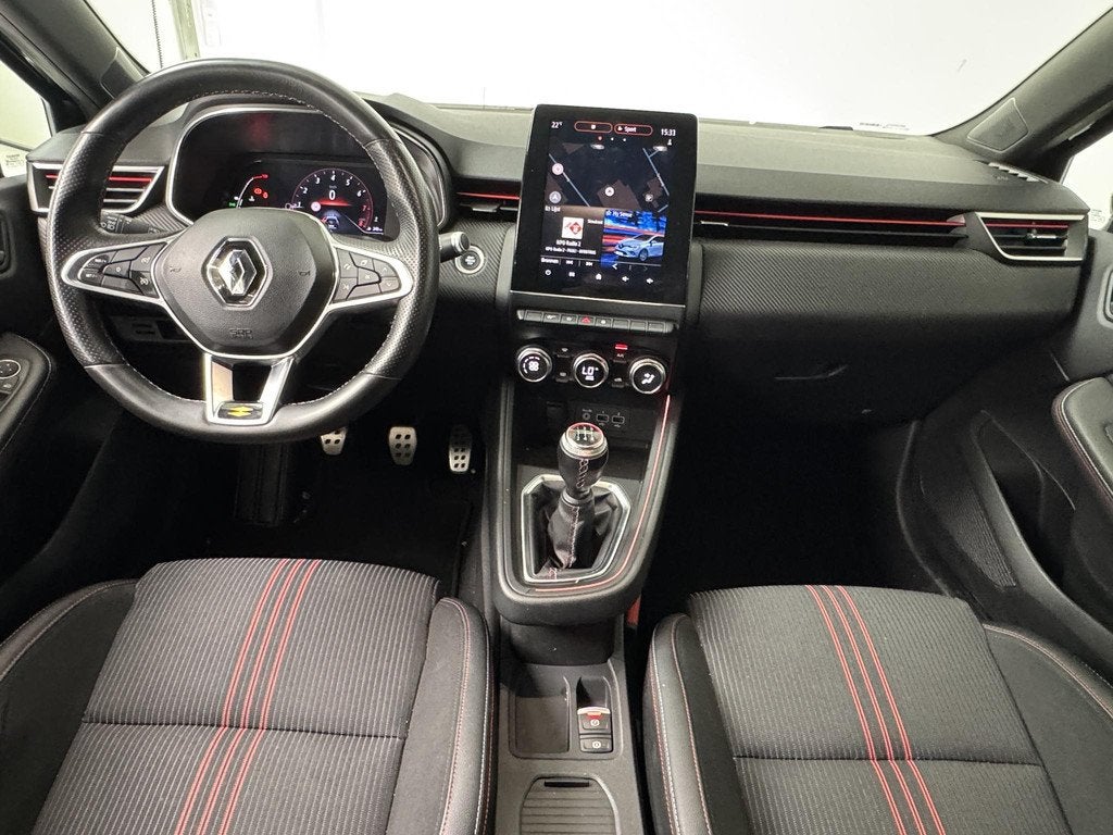 Renault Clio 1.0 TCe R.S. Line | Navigatie | Trekhaak | Acht, Auto's, Renault, 101 pk, Gebruikt, 580 kg, Met garantie (alle)