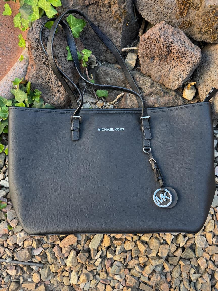 Michael Kors tas, Sieraden, Tassen en Uiterlijk, Ophalen of Verzenden, Zo goed als nieuw, Zwart, Handtas