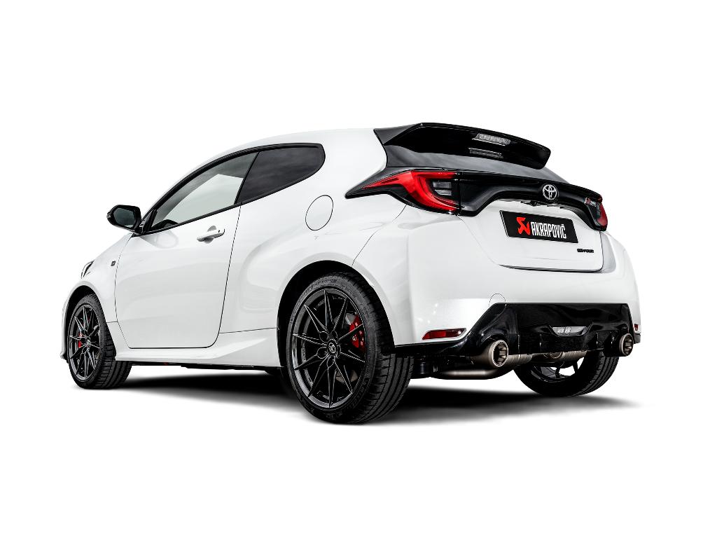 Akrapovic catback uitlaatsysteem - Toyota Yaris GR GRMN, Auto diversen, Tuning en Styling, Ophalen of Verzenden