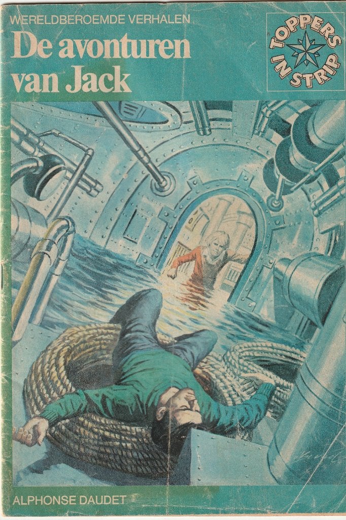 De avonturen van jack oud strip boek alphonse daudet, Boeken, Eén stripboek, Ophalen of Verzenden, Gelezen