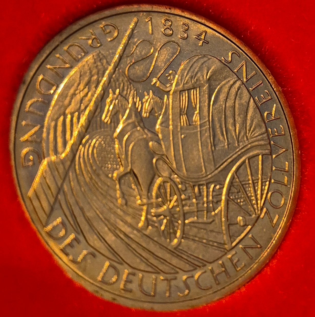 5 Mark Duitsland 1979 - Gründungs Zollverein, Postzegels en Munten, Ophalen of Verzenden, Duitsland, Losse munt