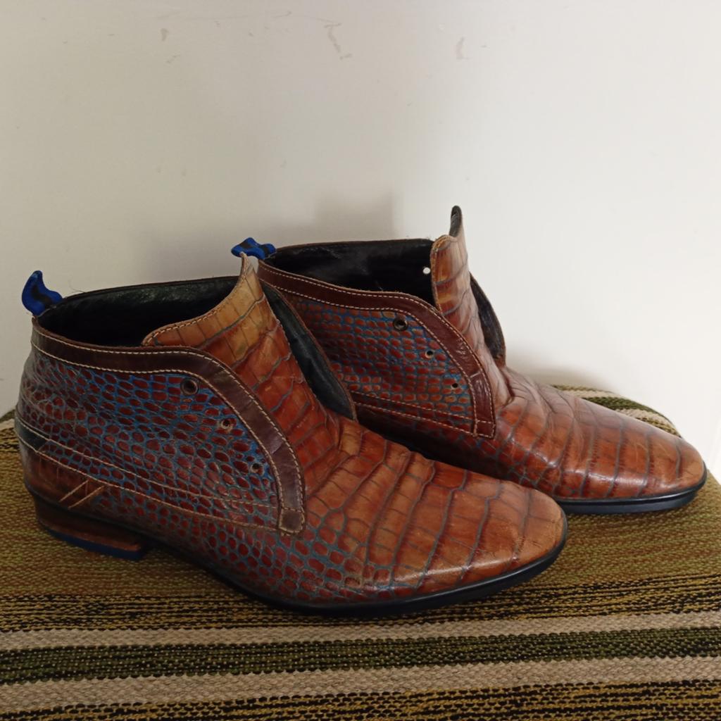 Floris van Bommel boots maat 7 - Gedragen, nog goed!, Kleding | Heren, Schoenen, Overige kleuren, Floris van Bommel, Ophalen of Verzenden