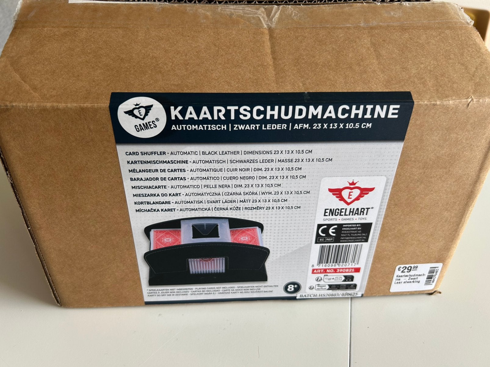 Kaartenschudmachine, Ophalen of Verzenden, Nieuw