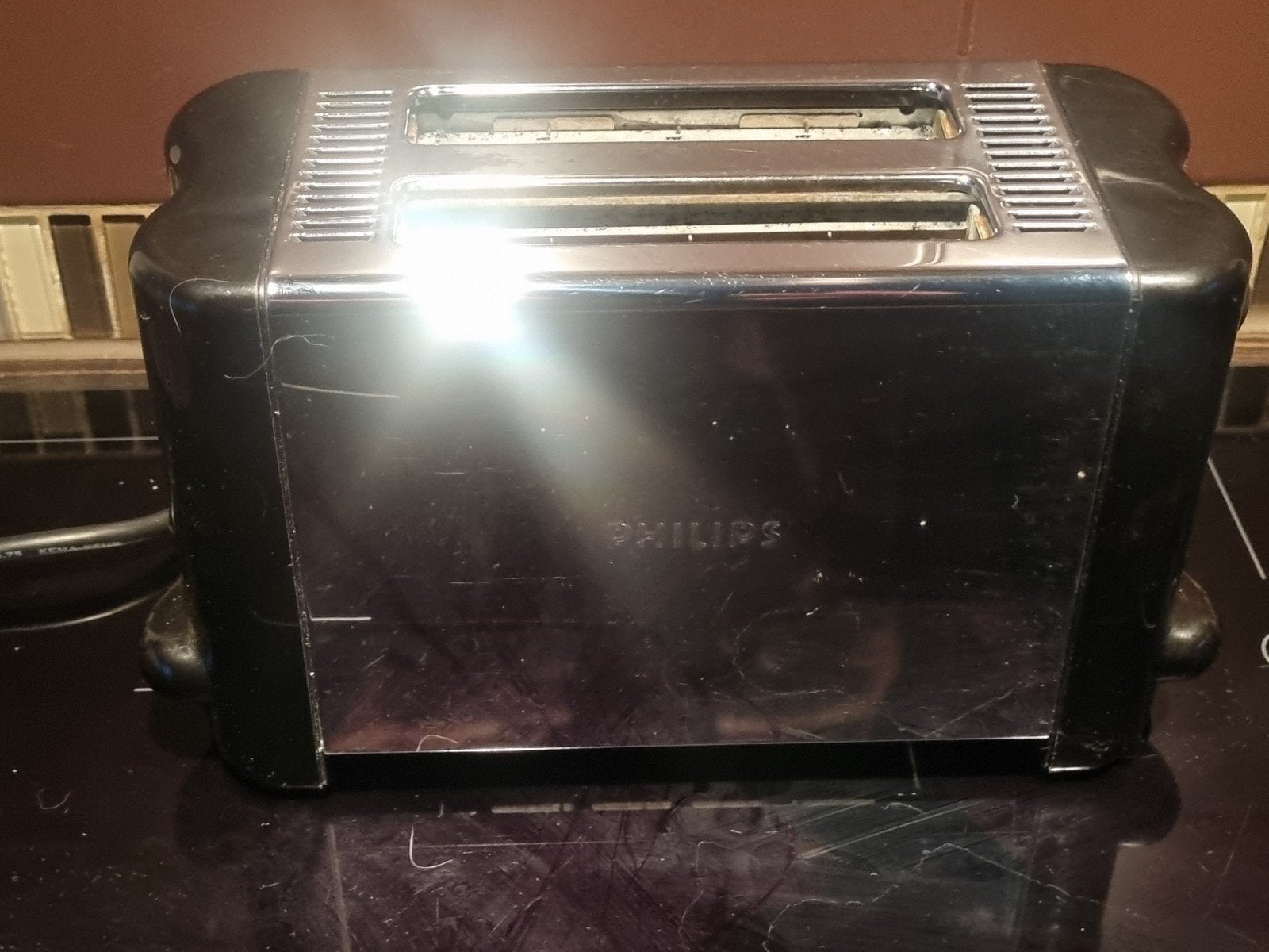 Philips broodrooster - Vintage design, Ophalen of Verzenden, Zo goed als nieuw