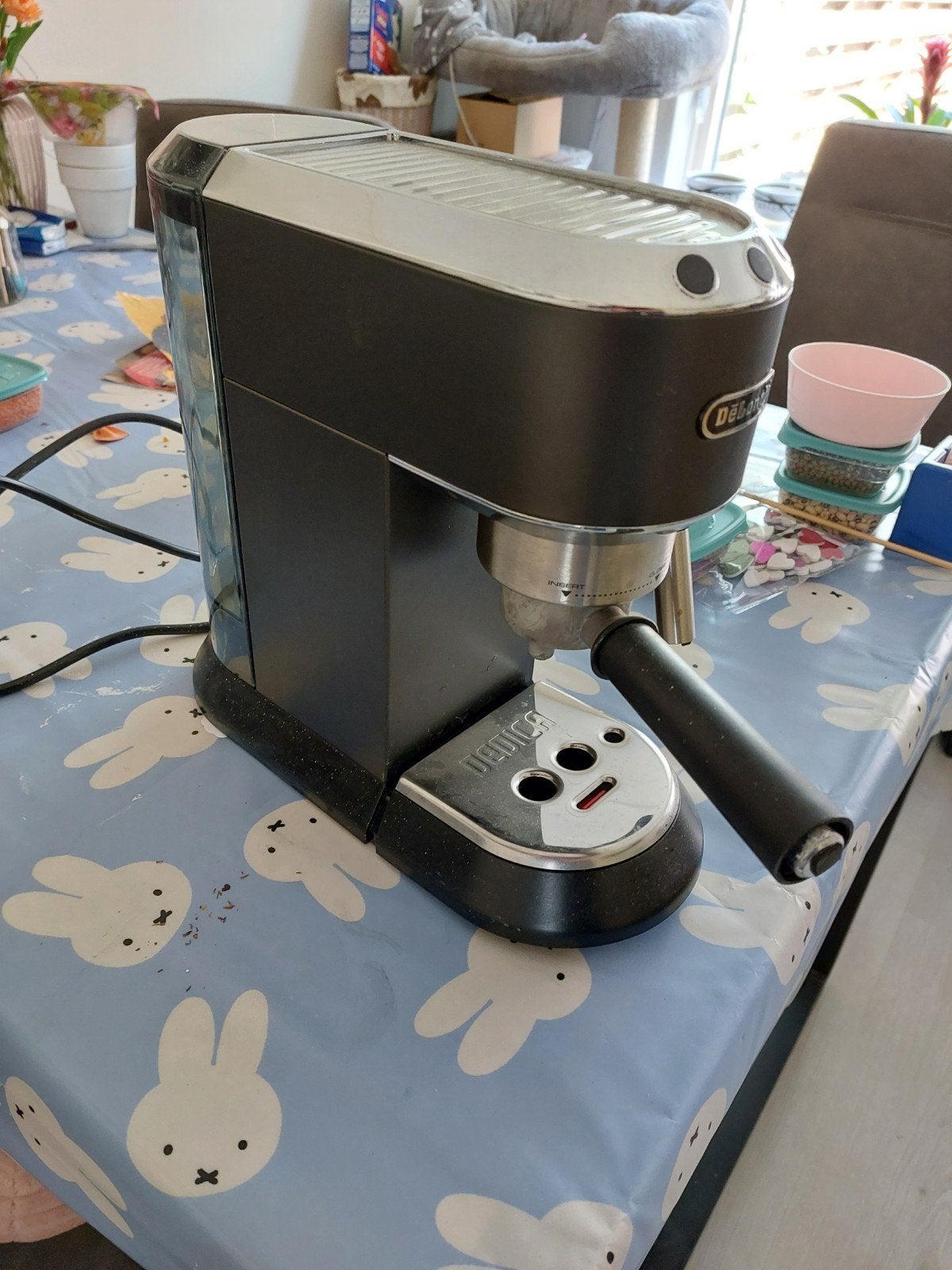 De'Longhi Dedica Style EC685.BK Espressomachine, Ophalen of Verzenden, Gebruikt, Espresso apparaat, Stoompijpje