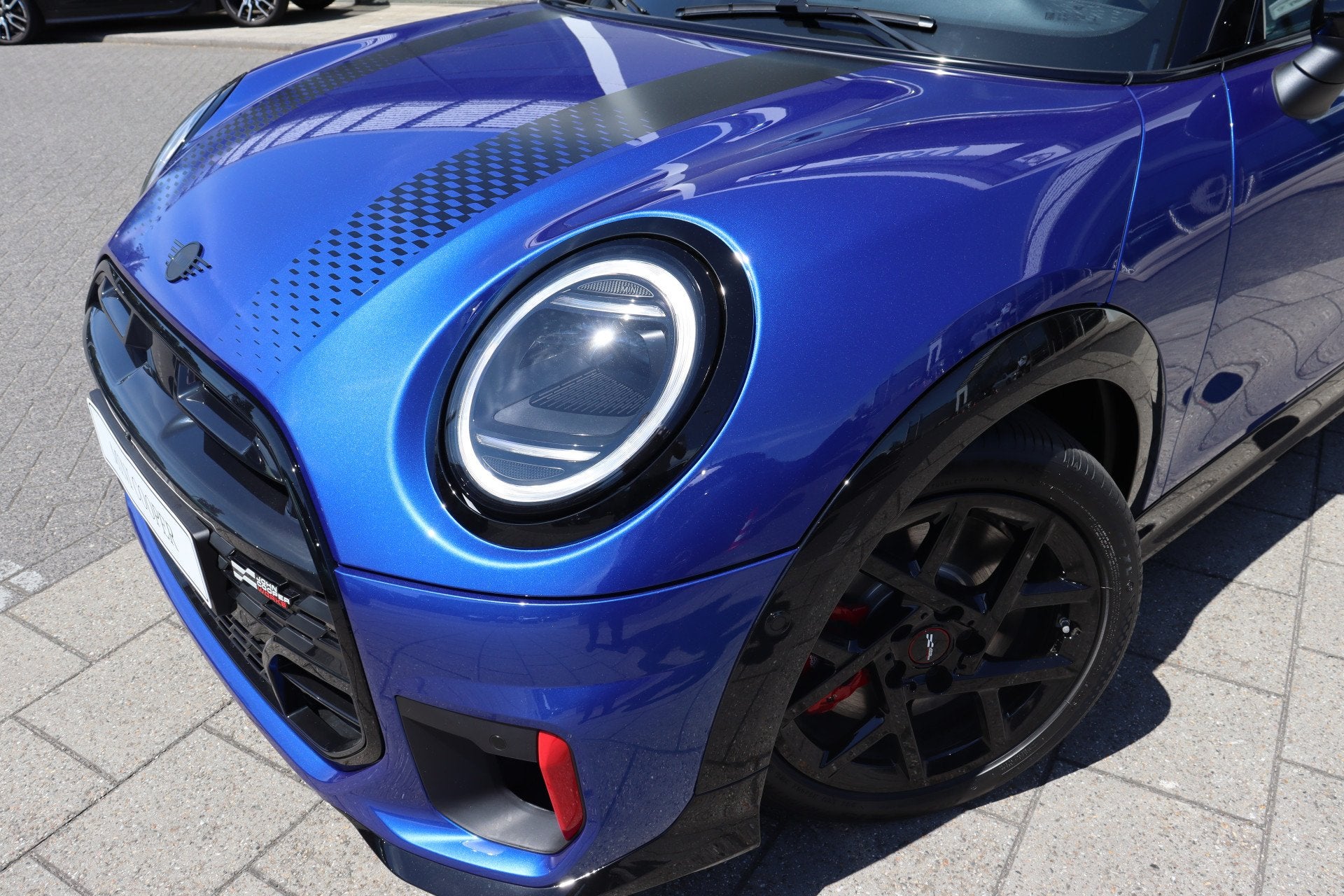 MINI Hatchback John Cooper Works / Pakket XL / 17" JCW Sprin, Dealer onderhouden, Zwart, Leder en Stof, Nieuw