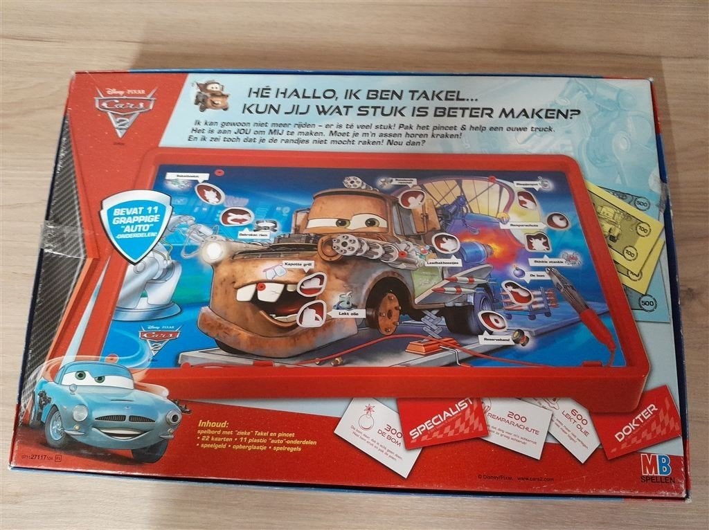 dokter bibber cars 2 mb spellen [s1217], Verzenden, Zo goed als nieuw