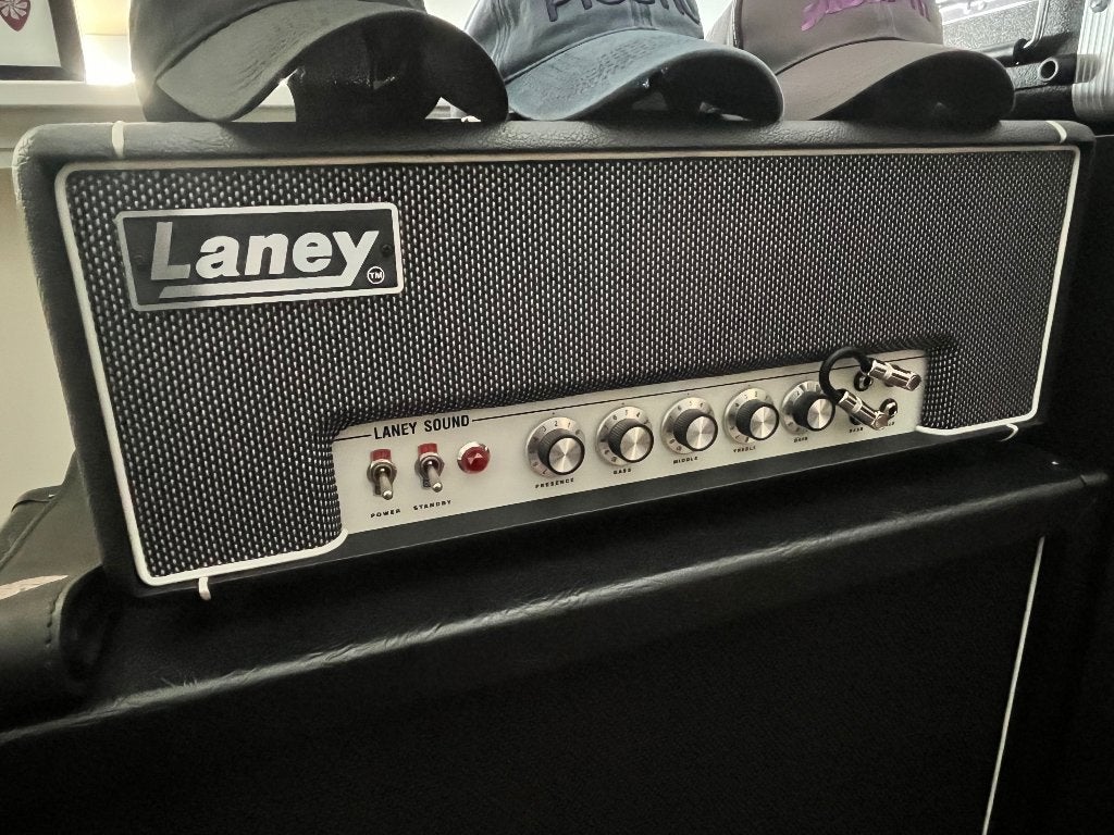 Laney Black Country LA30BL (Tony Iommi) Full Tube Amp, Ophalen, Zo goed als nieuw, Gitaar, Minder dan 50 watt