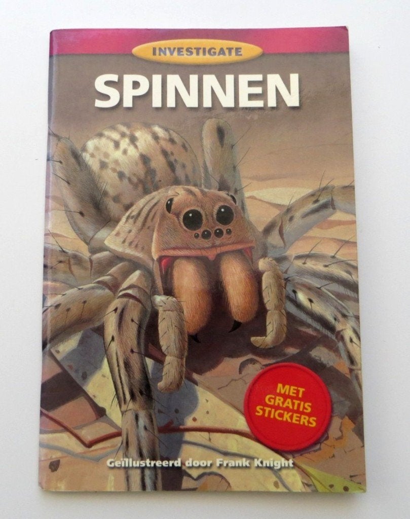 Natuurgids M4435: Robert Raven - Spinnen ca. 11+, Gelezen, Ophalen of Verzenden, Robert Raven & F. Knight, Overige onderwerpen