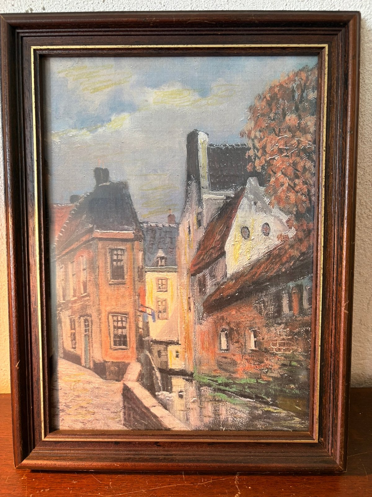 Schilderij Huize Jeker van Dijkman, Ophalen